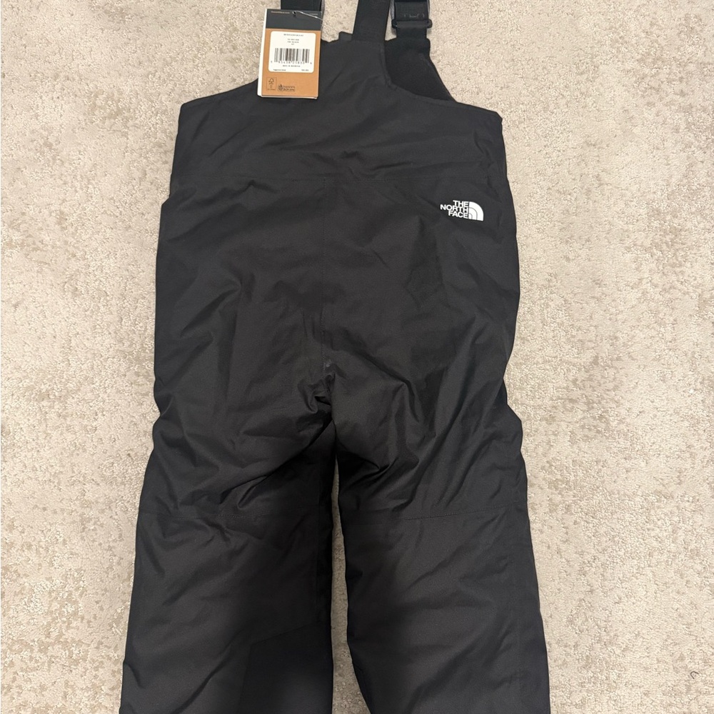 The North Face Black Snow Pants Snow Bib - unisex